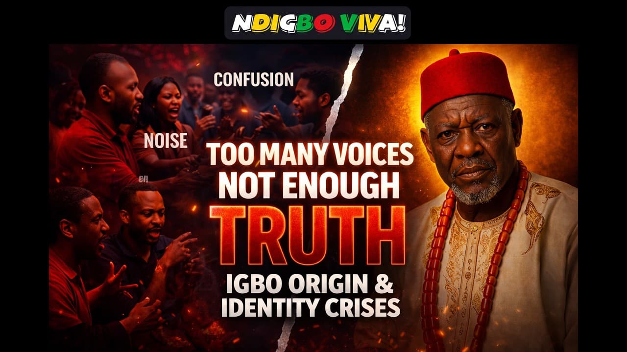 For Igbo Origin, Follow Those Who Know The Way