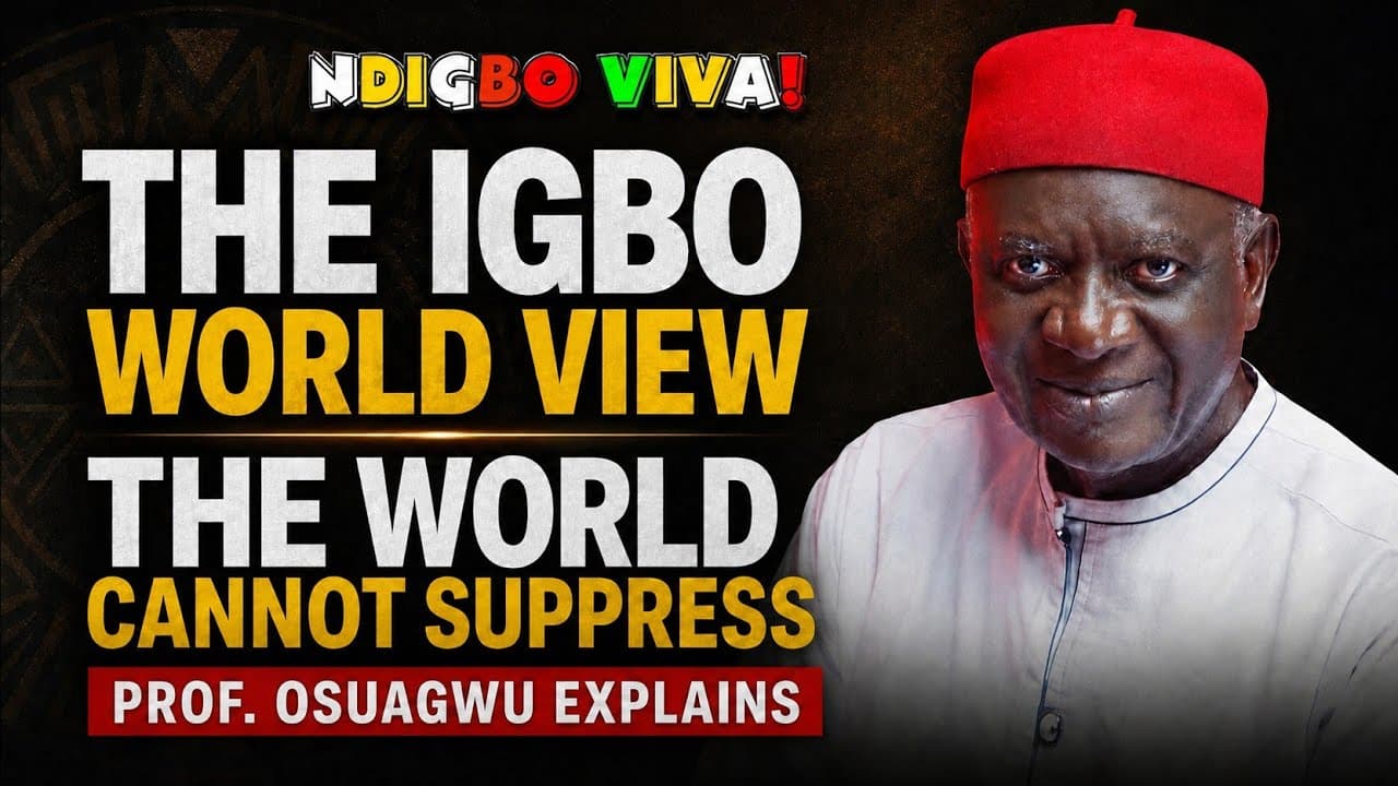 Ancient Igbo System We Are Forgetting