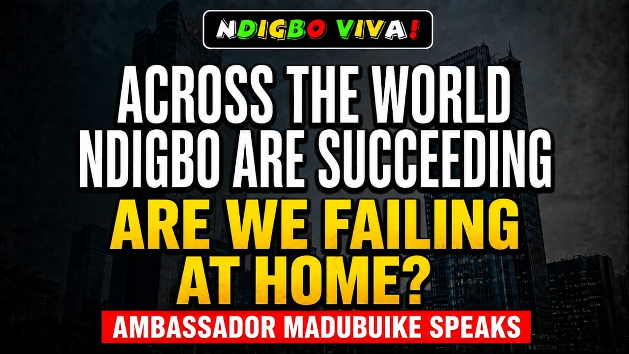 CAN IGBO SUCCESS ABROAD TRANSFORM ALA IGBO?