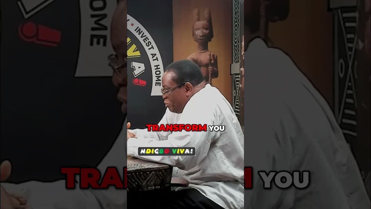 IGBO ANCESTORS LIVED PURE LIVES