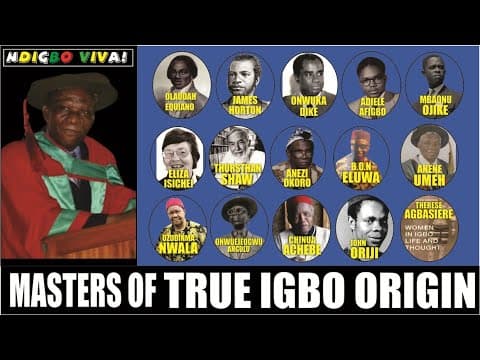 For Igbo Origin, Follow Those Who Know the Way | Prof. Peter-Jazzy Ezeh | Ndigbo Viva Conversations