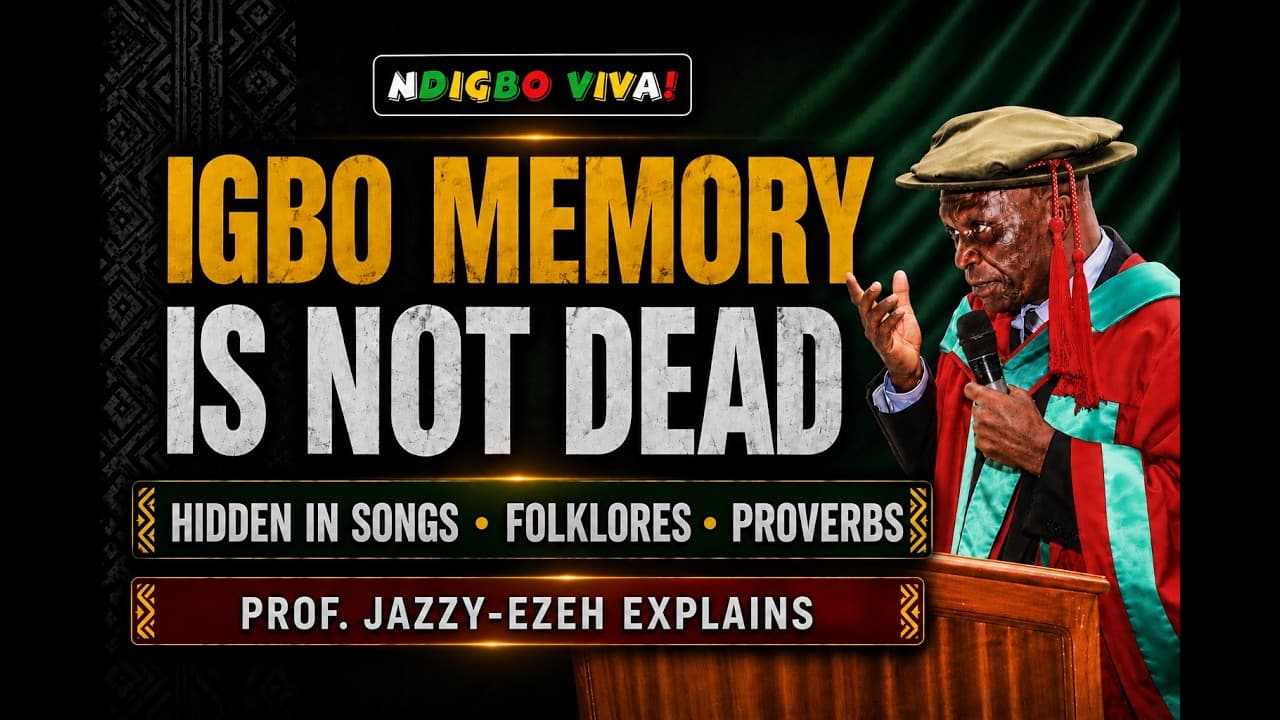 WHEN IGBO CHILDREN SANG OUR CIVILIZATION