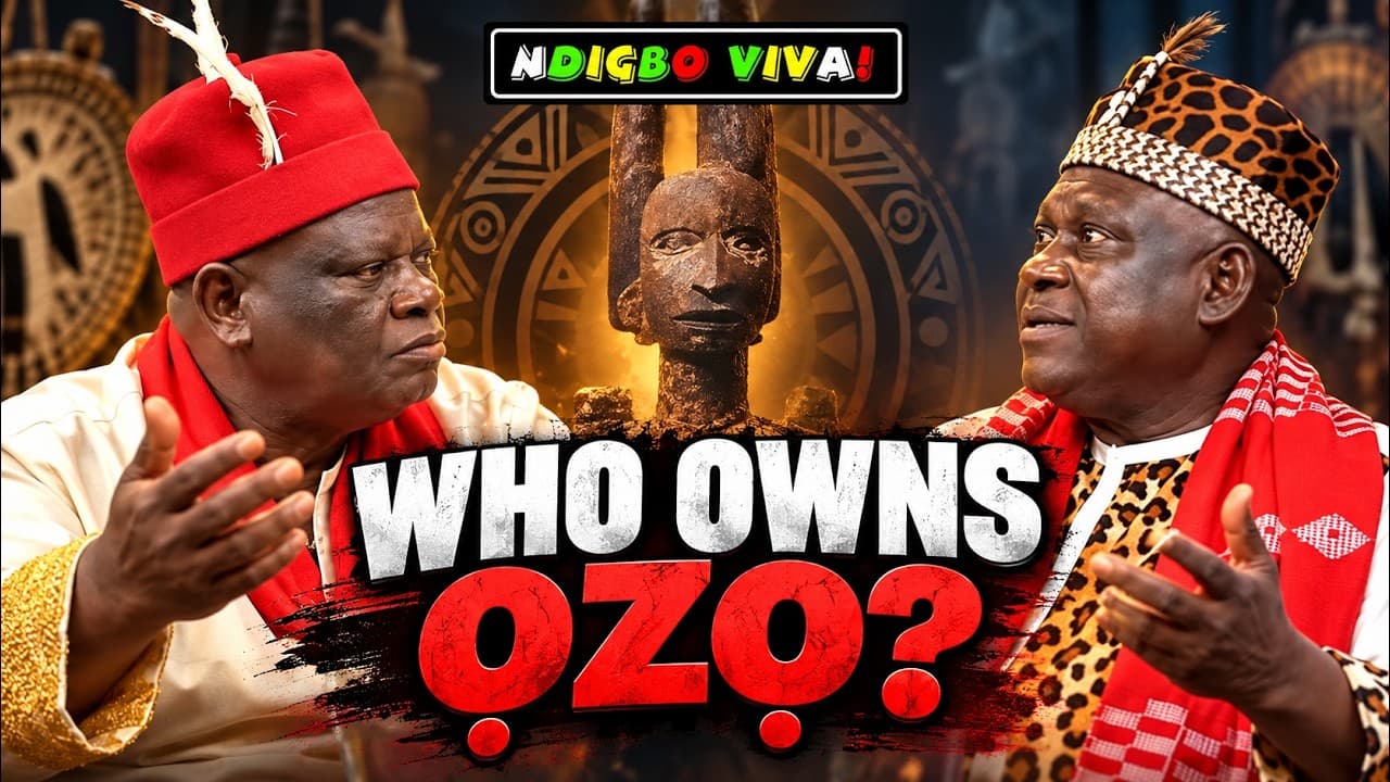 WHO HAS THE RIGHT TO CHANGE THE ỌZỌ TITLE? (Tradition vs Church)