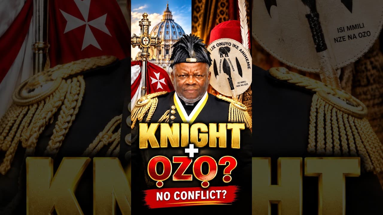 CATHOLIC KNIGHT AND ỌZỌ — IS THERE REALLY NO CONFLICT?