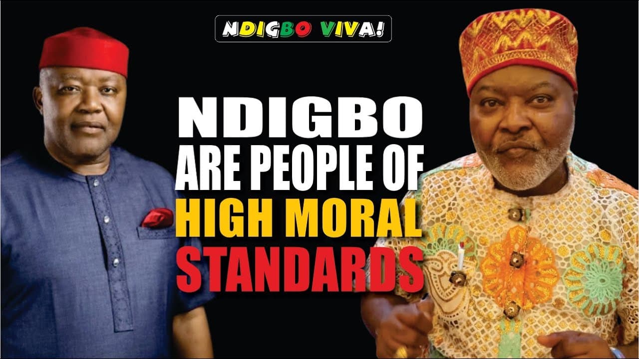 Learning the Moral Values of Igbo Greatness | Prof. C.K. Ani | Ndigbo Viva Conversations (Part 1)