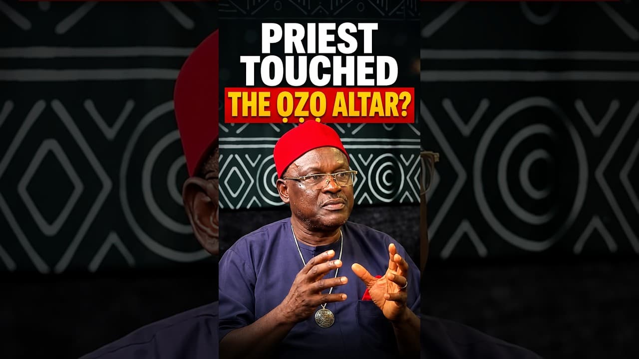 WHEN A PRIEST TRIED TO BLESS THE ỌZỌ ALTAR. WHAT HAPPENED NEXT?