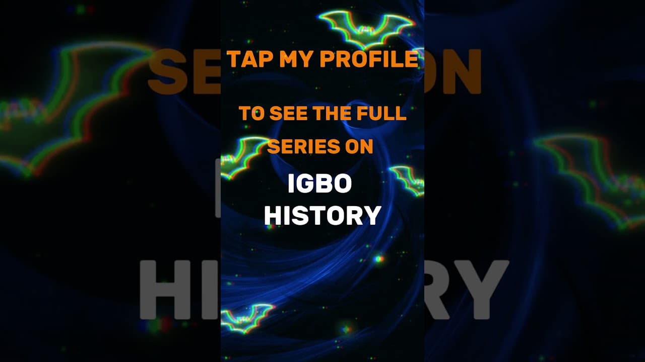 Calling On The 50 Million Igbos Worldwide